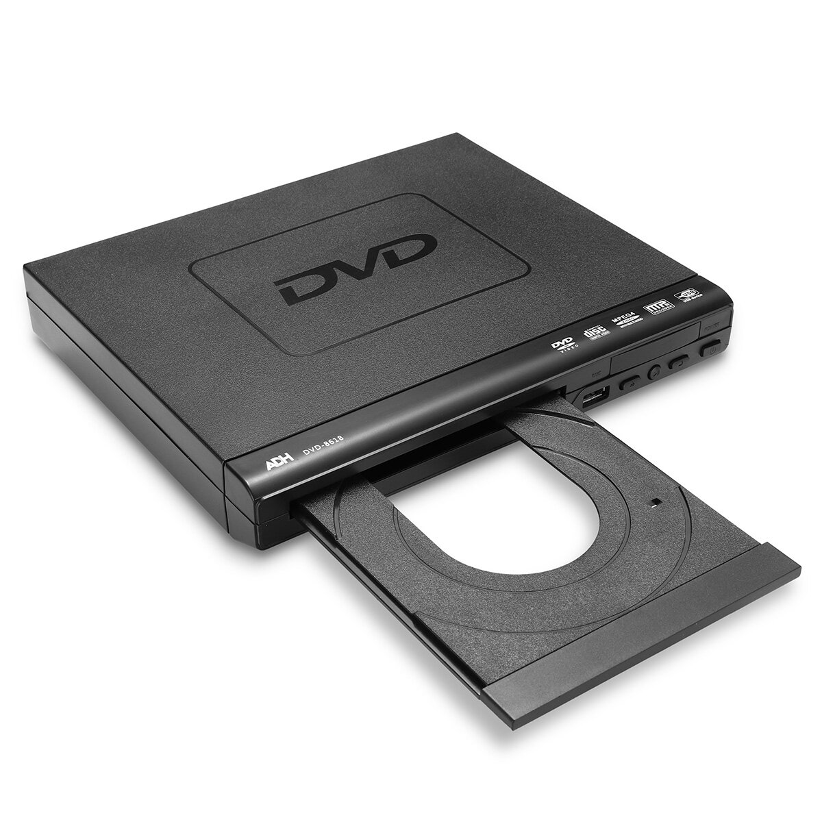 1080P 高清 15W 外置 LCD DVD 光驱 / 播放器（110V-240V 宽电压，带 HDMI 接口，支持 CD/SVCD/VCD/MP3/MP4 播放，USB3.0 接口，多区域多系统兼容，配遥控器）