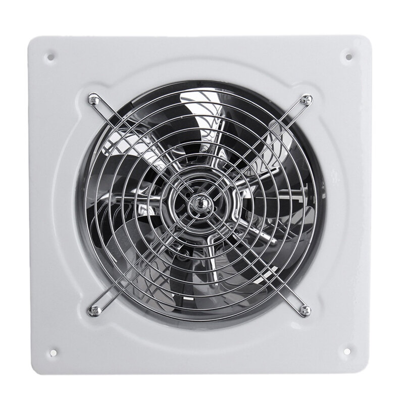 110V/220V 通用 | 60W 壁挂式排气扇 | 2800转/分钟 | 8英寸大风量 | 浴室厨房通风换气 | 支持货到付款