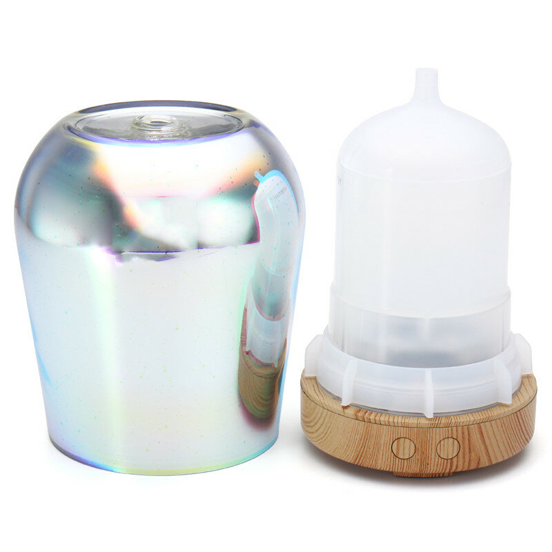 3D星形照明香薰加湿器（便携超静音超声波式·6色LED灯）