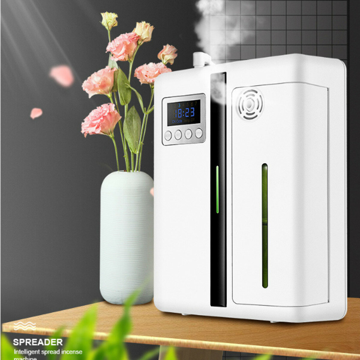 3.3W 12V 160ml 香薰精油雾化加湿器 家用酒店办公室香氛机 支持货到付款