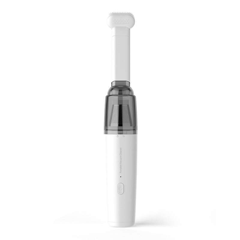 SY01-Q8 手持吸尘器 | 4000Pa强劲吸力 | 迷你便携 | 家车两用 | 大功率无线充电 | 支持货到付款