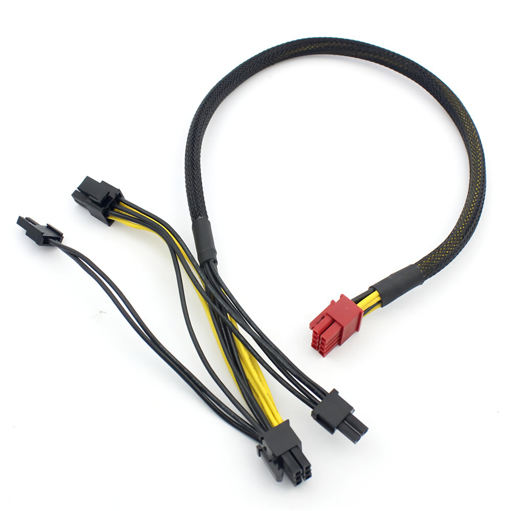 8针转双8针显卡模组电源线 18AWG PCI-E供电线 适用安钛克ECO/TP/NP系列（型号F19809）支持货到付款