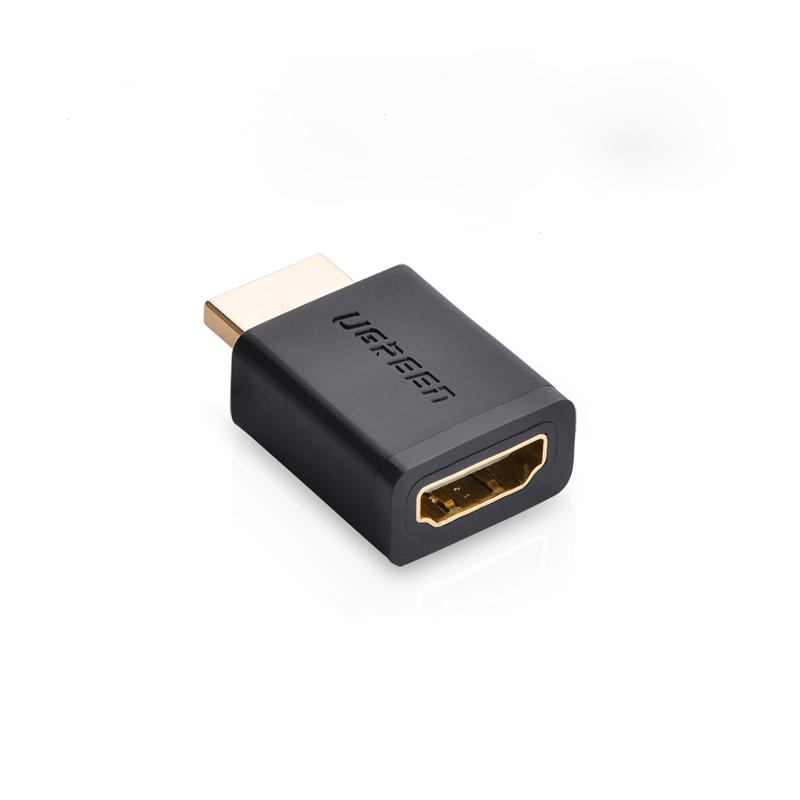 Ugreen HDMI公对母转接头 直型转换延长器 支持1080P高清 适用HDTV/PC支持货到付款