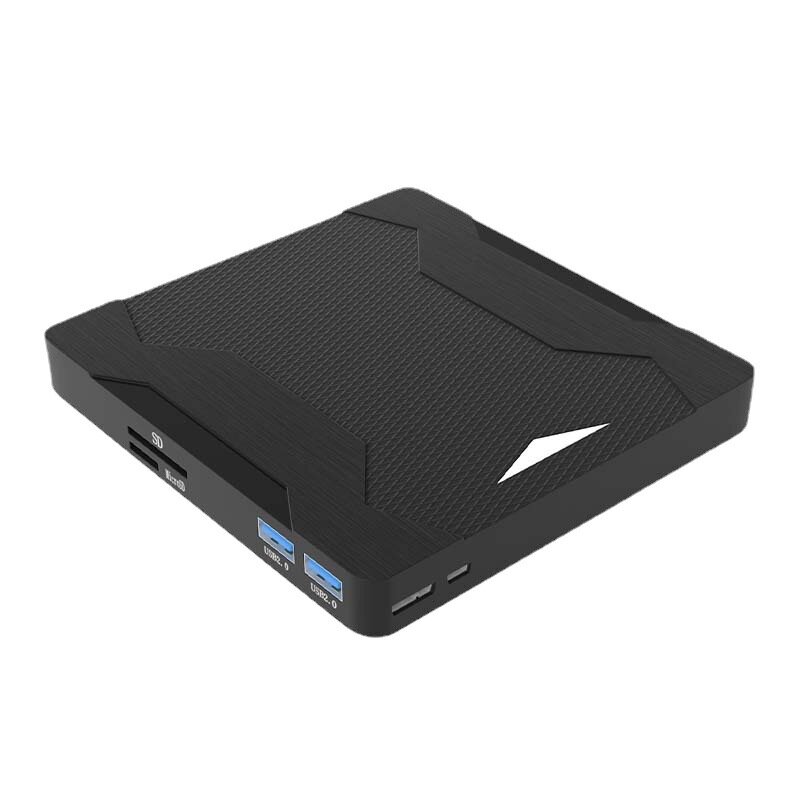 外置DVD刻录机 USB3.0/Type-C多功能刻录器 4合1 CD播放器 带TF/SD卡槽 适用PC/笔记本
