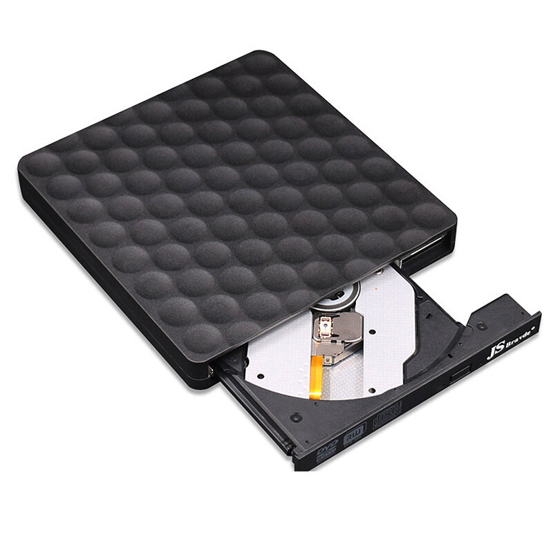 CB31005 CD/DVD播放器 USB3.0 Type-C光驱 支持Windows/Mac系统 光盘刻录机 即插即用 适用MacBook/笔记本电脑