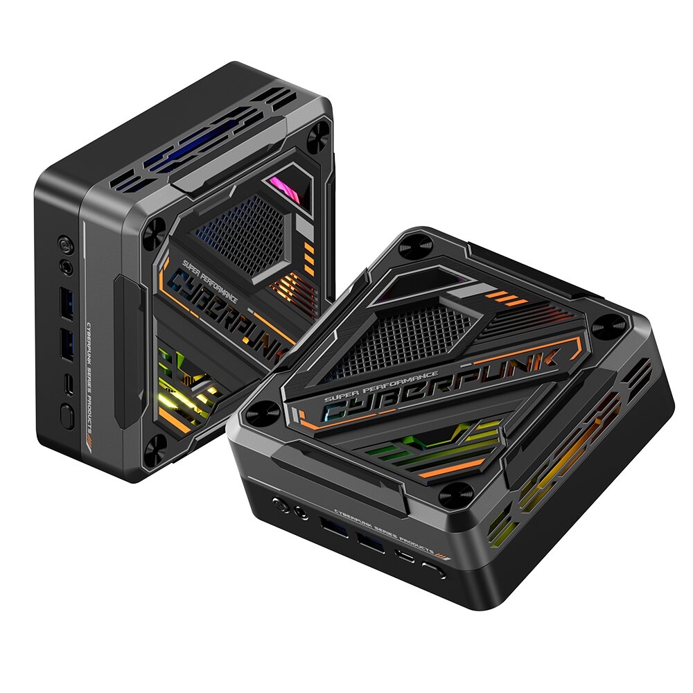 T-BAO MN78 AMD 锐龙 7 7840HS 迷你电脑 16GB 内存 512GB SSD 4K 三屏输出 WIFI 6 蓝牙 5.2 HDMI/USB3.2/Type-C 接口 RGB 灯效 迷你主机 / 桌面电脑