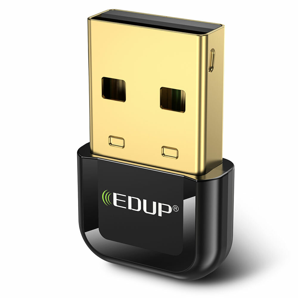EDUP 蓝牙 5.3 适配器（收发一体音频 USB Dongle）适用 PC / 电脑 / 键盘 / 音响 支持货到付款（COD）