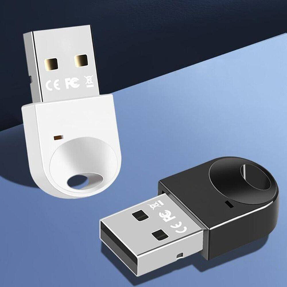 USB 蓝牙 5.3 适配器（迷你无线音频发射接收器）免驱动 适用于 PC / 笔记本 / 音箱