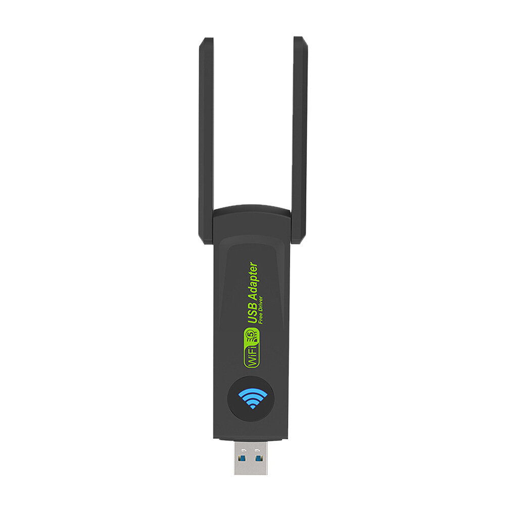600Mbps USB3.0 双频 WiFi 适配器（2.4G/5GHz）无线网卡接收器 适用 PC / 台式机 / 笔记本 支持货到付款（COD）