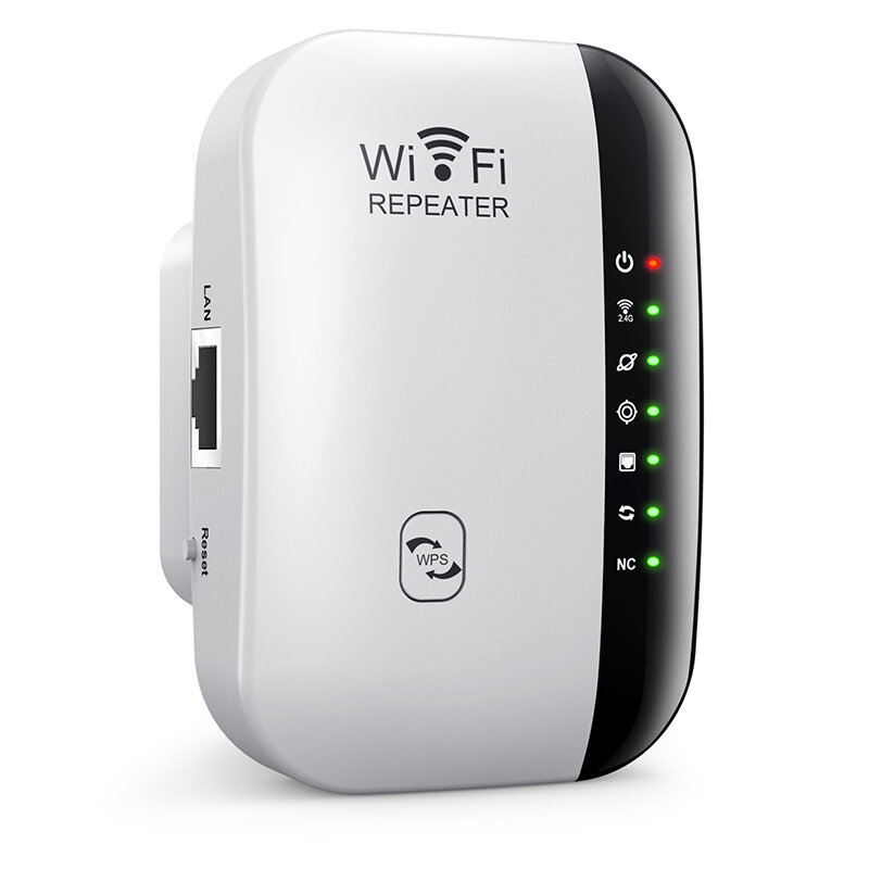 300M WiFi 信号放大器（无线中继器）长距离 WiFi 扩展器 适用 PC / 笔记本 / 电视盒 / 手机 支持货到付款（COD）