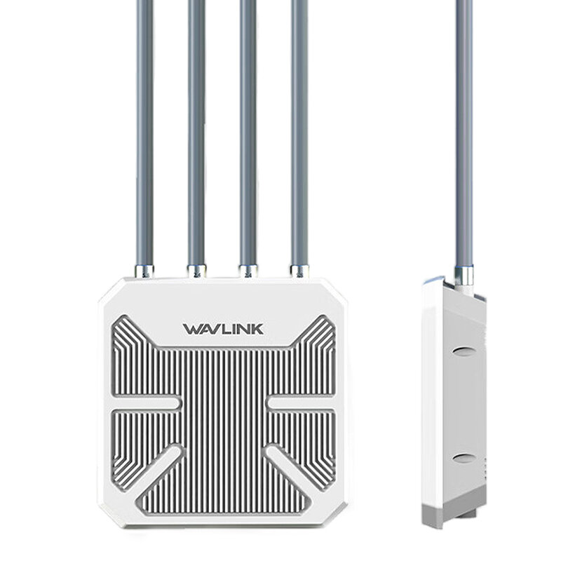 Wavlink AERIAL HD6 WiFi6 室外路由器（AX1800 双频 2.4G&5GHz 长距离防水无线扩展器 / AP / 中继器）带 4 根天线 支持货到付款（COD）