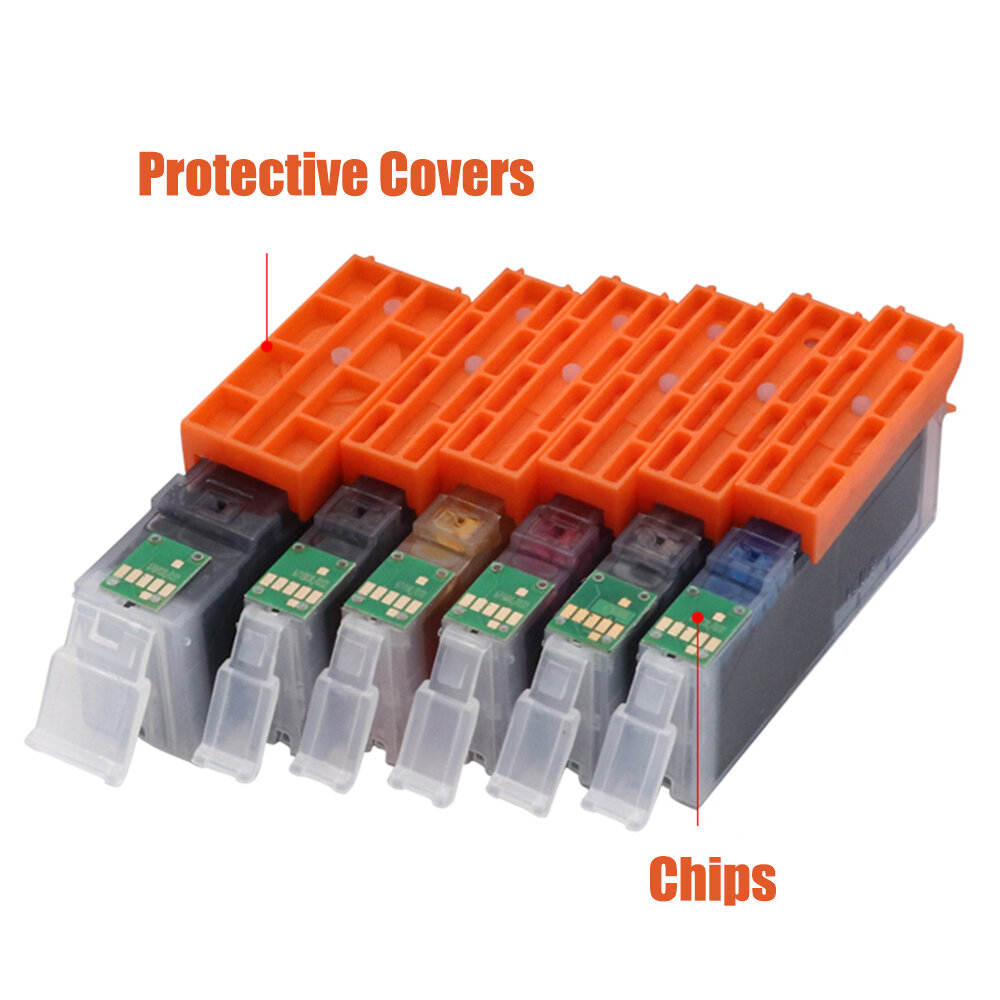 570XL/571XL 墨盒 —— 适用于佳能 PGI-570XL/CLI-571XL 系列，兼容 Pixma MG5750/MG5751/MG5752/MG6850/MG6851/MG6852/TS6050/TS5050/MG5753/MG6853 打印机（支持货到付款）