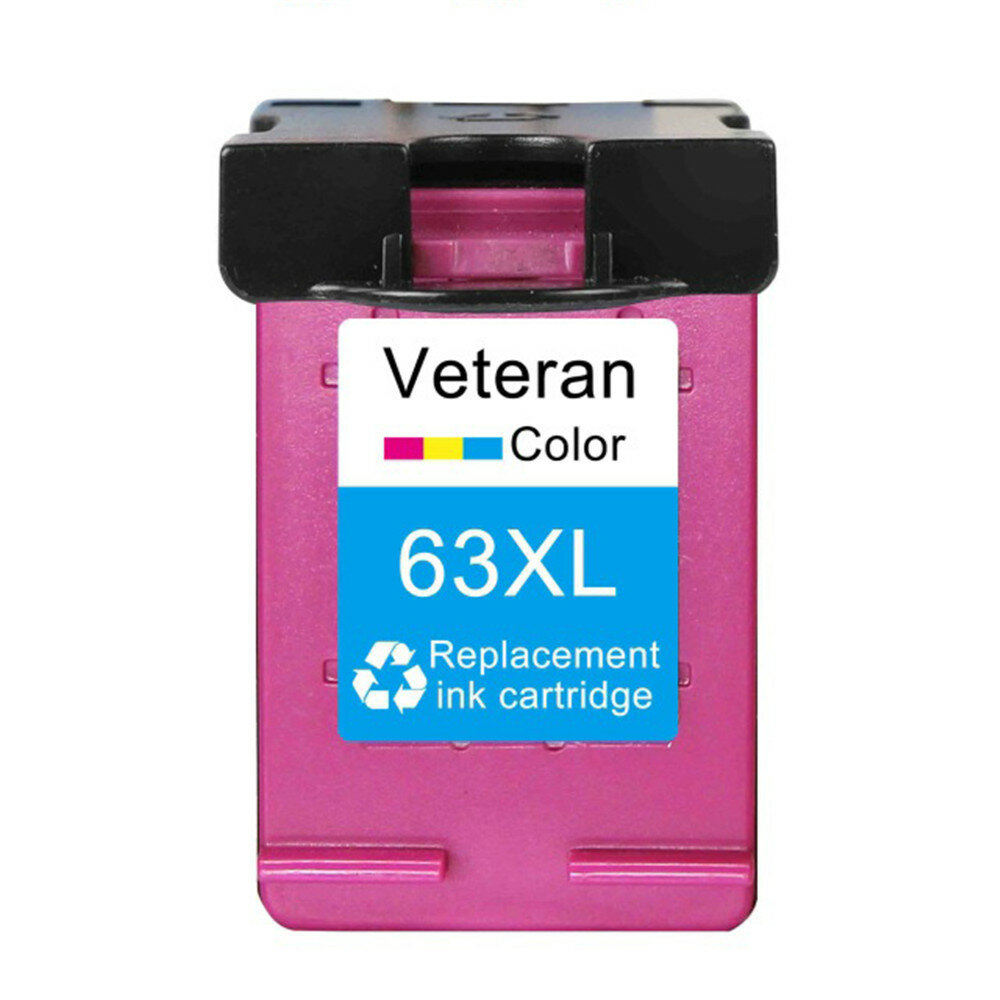 Veteran VH-63XL 墨盒 —— 兼容惠普 63/63XL 型号，适用于 2131/2132/1112 打印机（办公文具类，支持学校 / 办公室使用，货到付款）